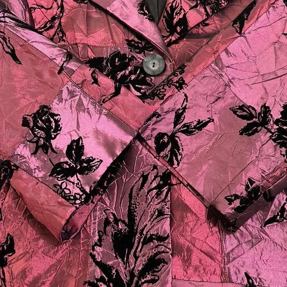 Susan Graver Jacket Sz Large - Picture 10 of 14